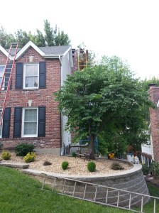 Chimney rebuild progress5