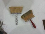 brush used in tuckpointing process
